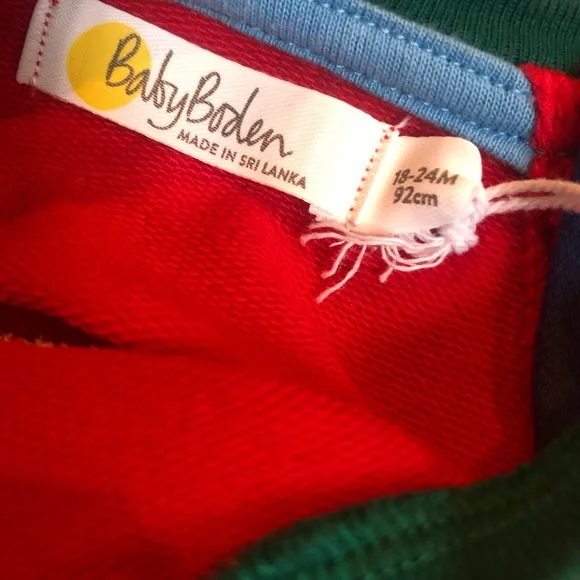 Mini Boden snowman outfit